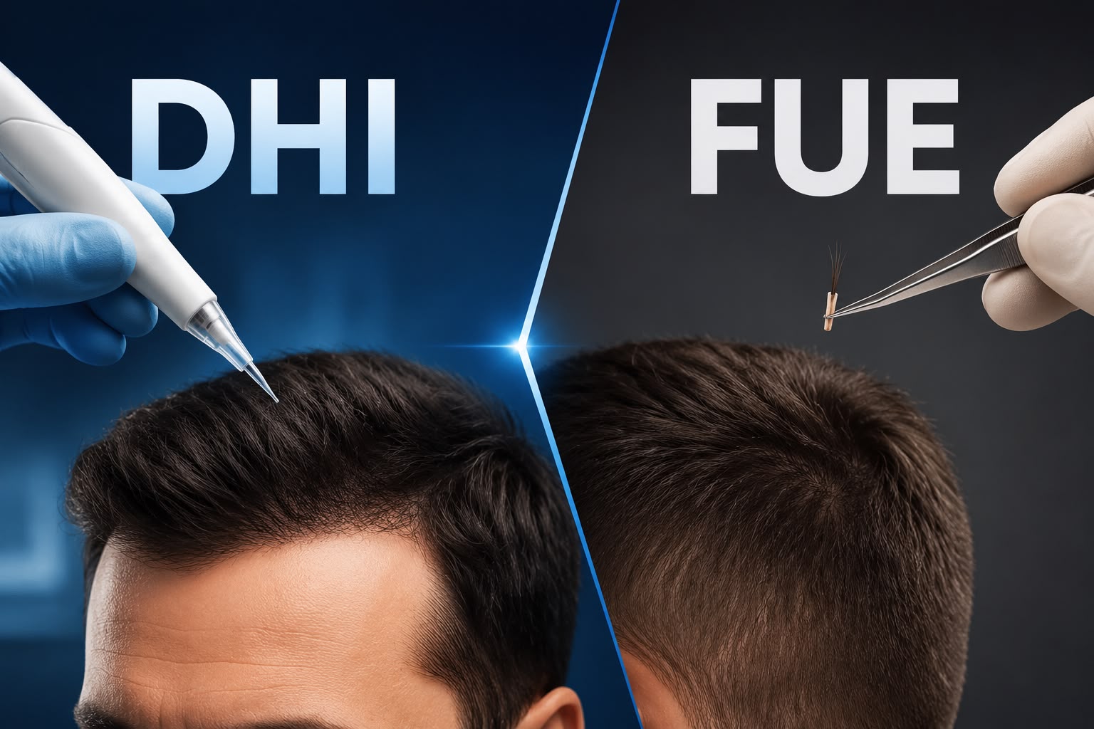 DHI va FUE usullari farqi nimada va qaysi biri sizga mos?